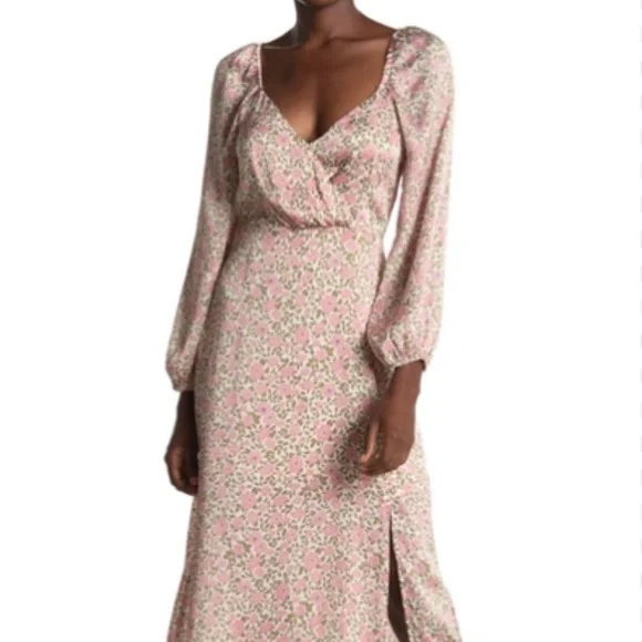 chinese dress ladies Cream Tulle Lace Midi Dress – self-portrait-US